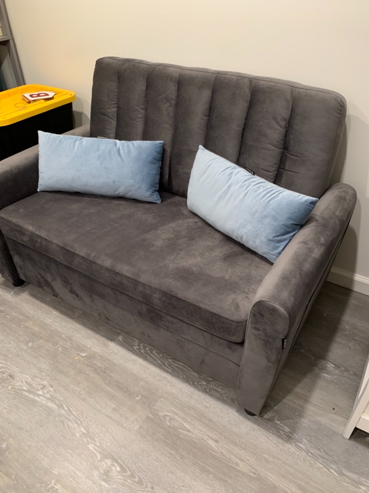 70/mo Finance SURFLINE Pull Out Sofa Bed Sleeper Sofa Bed Loveseat