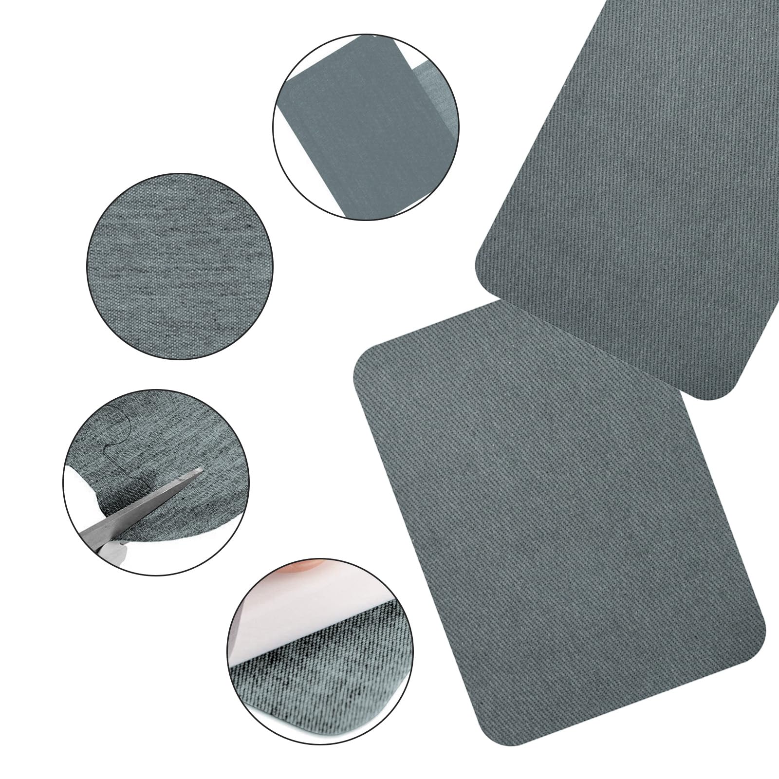 12 Toppe Termoadesive Per Jeans E Vestiti – Ricami Fantasia Con Buchi Decorativi, Per Riparazioni E Personalizzazione