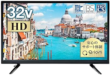 新品・YAMAZEN 32型 ハイビジョン液晶テレビ QRTN-32W2K main-s1y78.jpg