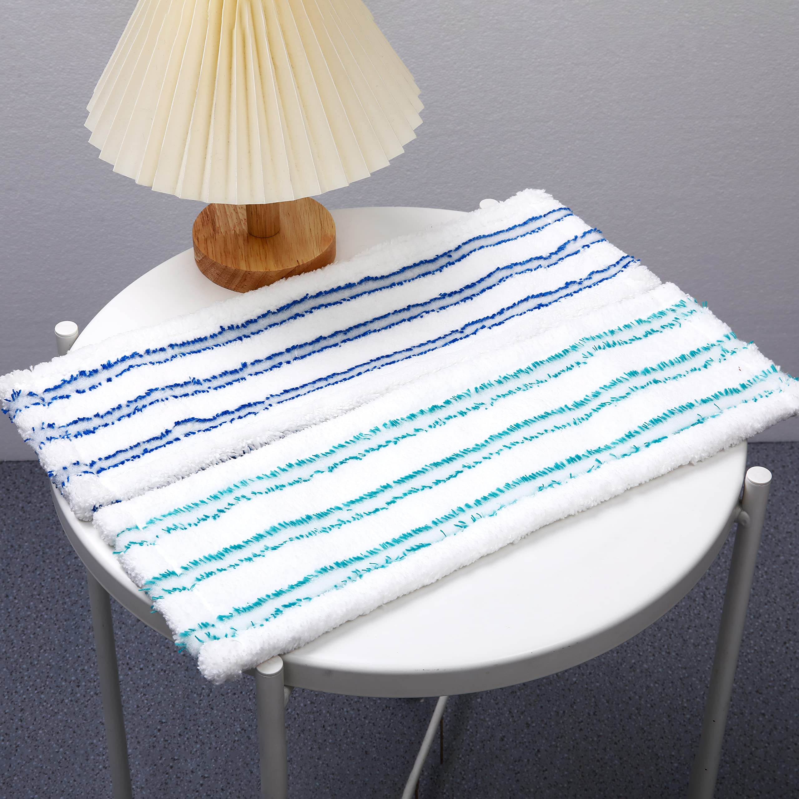 Kuber Industries Set of 2 Microfiber Floor Cleaner Mop Refill | Durable & Long Lasting | Extra Thick Microfiber for Deep Cleaning|Multi Utility Floor Cleaner Mop for Homes | Blue (B0C37MSSL7) Amazon Price History, Amazon Price Tracker