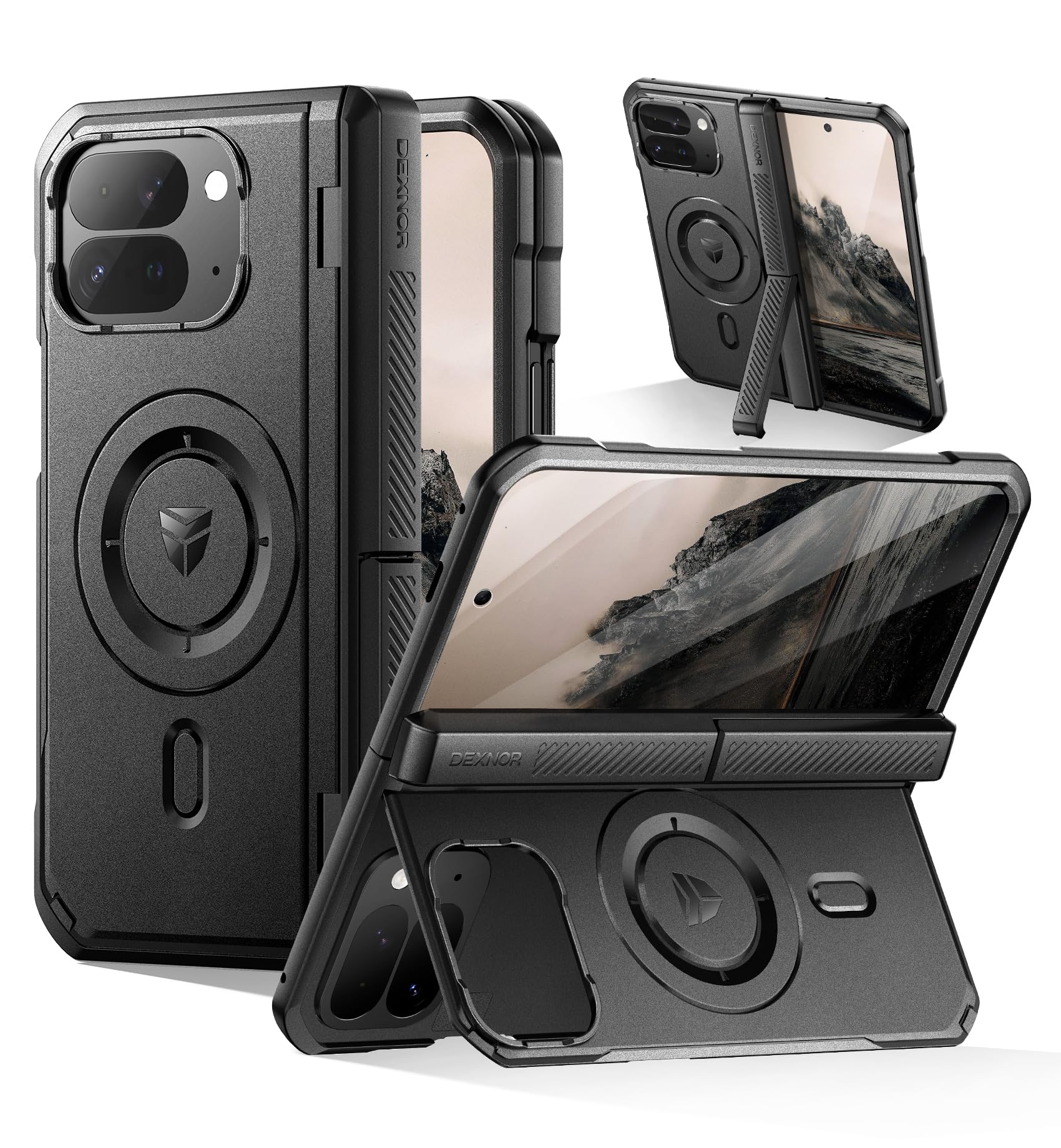 Amazon.co.jp: Dexnor Google Pixel 10 Pro Fold用ケース マグネット式
