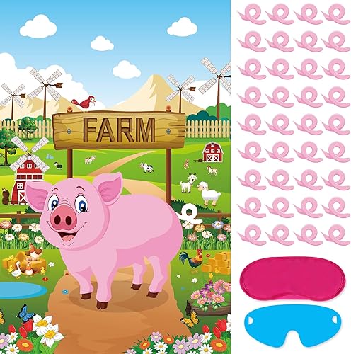 Miniatura 9 de Hooqict Juego de Poner la Cereza en el Helado Juegos de fiesta de cumpleaños para niños, decoración de fiesta temática de helado, suministros