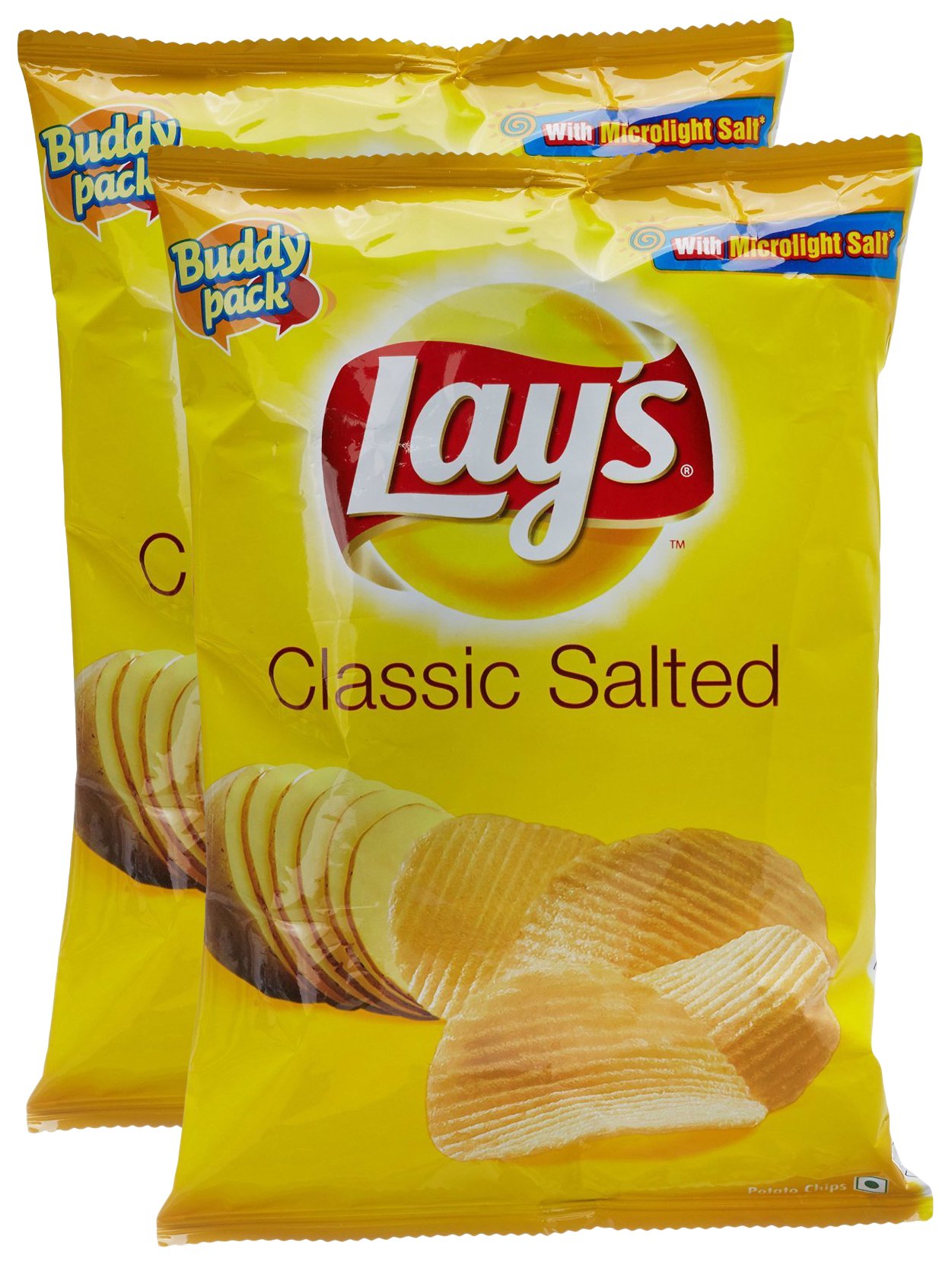 Star Combo - Lay's Potato Chips Classic Salted, 52g (Pack of 2) Promo Pack-image-42