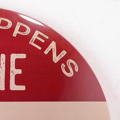 Miniatura 112 de American Art Decor Letrero de metal con forma de cúpula – Decoración retro de habitación para bar, cueva de hombre, garaje, sala de juegos, Corona