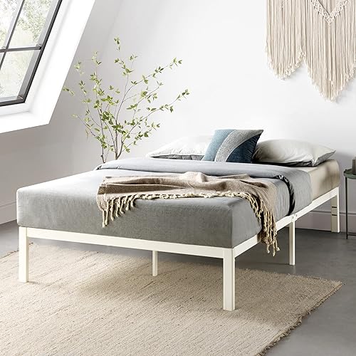Miniatura 14 de Mellow - Rocky E 14". Base para cama de plataforma de acero resistente, color negro, con lamas de acero anchas patentadas (no necesita Box Spring),
