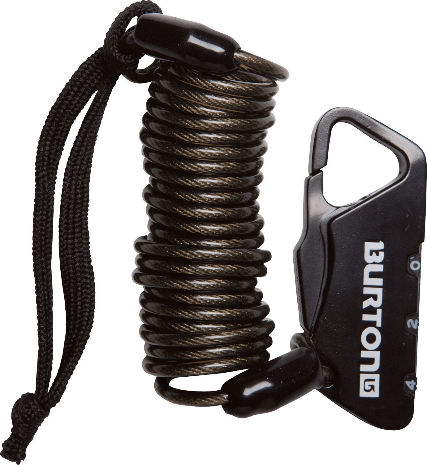 Burton Tether Lock Snowboard Lock in schwarz