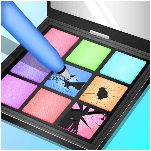 Reparação de kit de maquiagem ASMR - Organizador de maquiagem e jogo de classificação