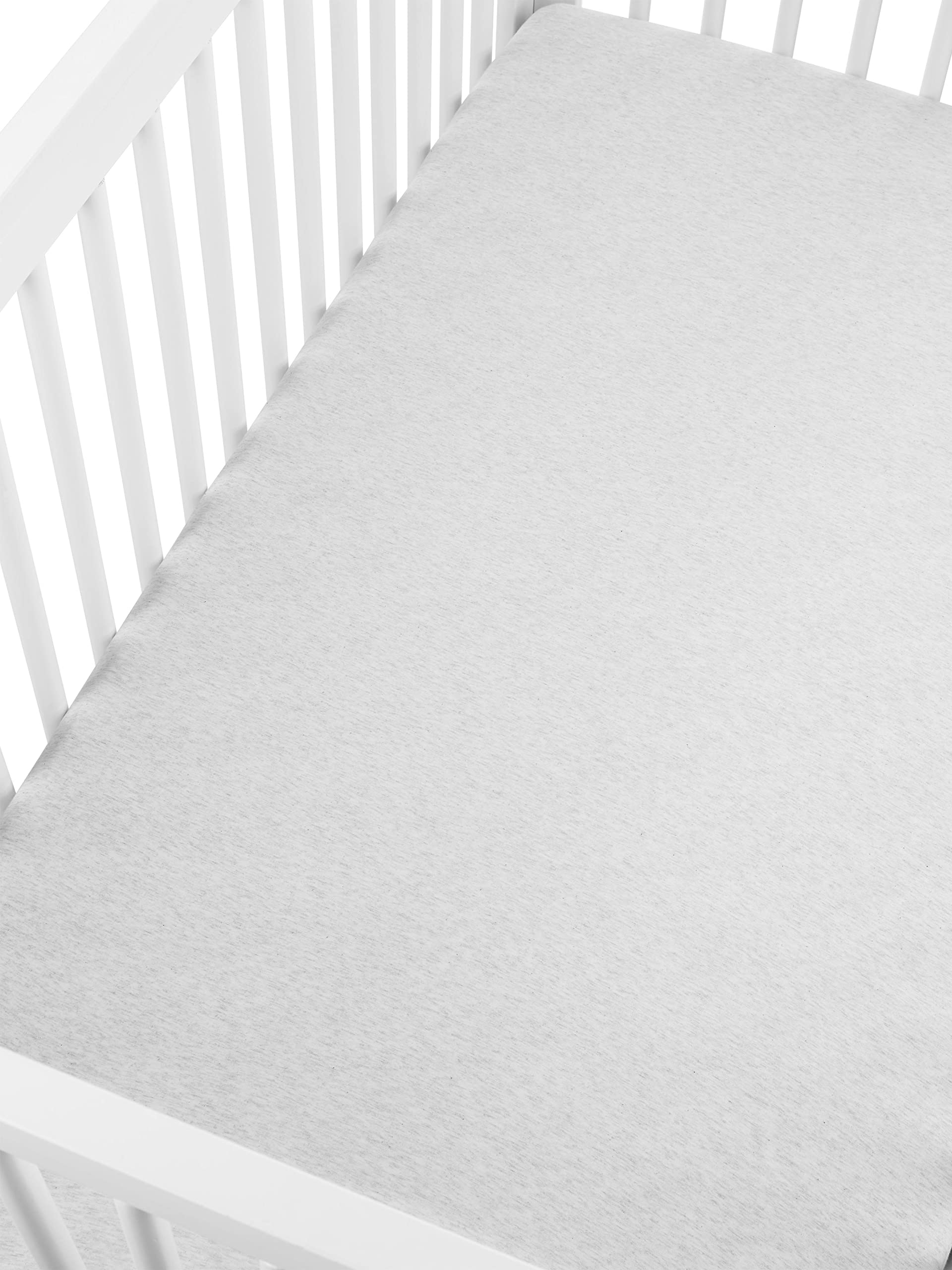 Simple Joys by Carter's Baby 2-Pack Cotton Crib Sheets Costumi per Neonati, Verde Salvia Puntinato, Taglia Unica (Pacco da 2) Unisex-Bambino