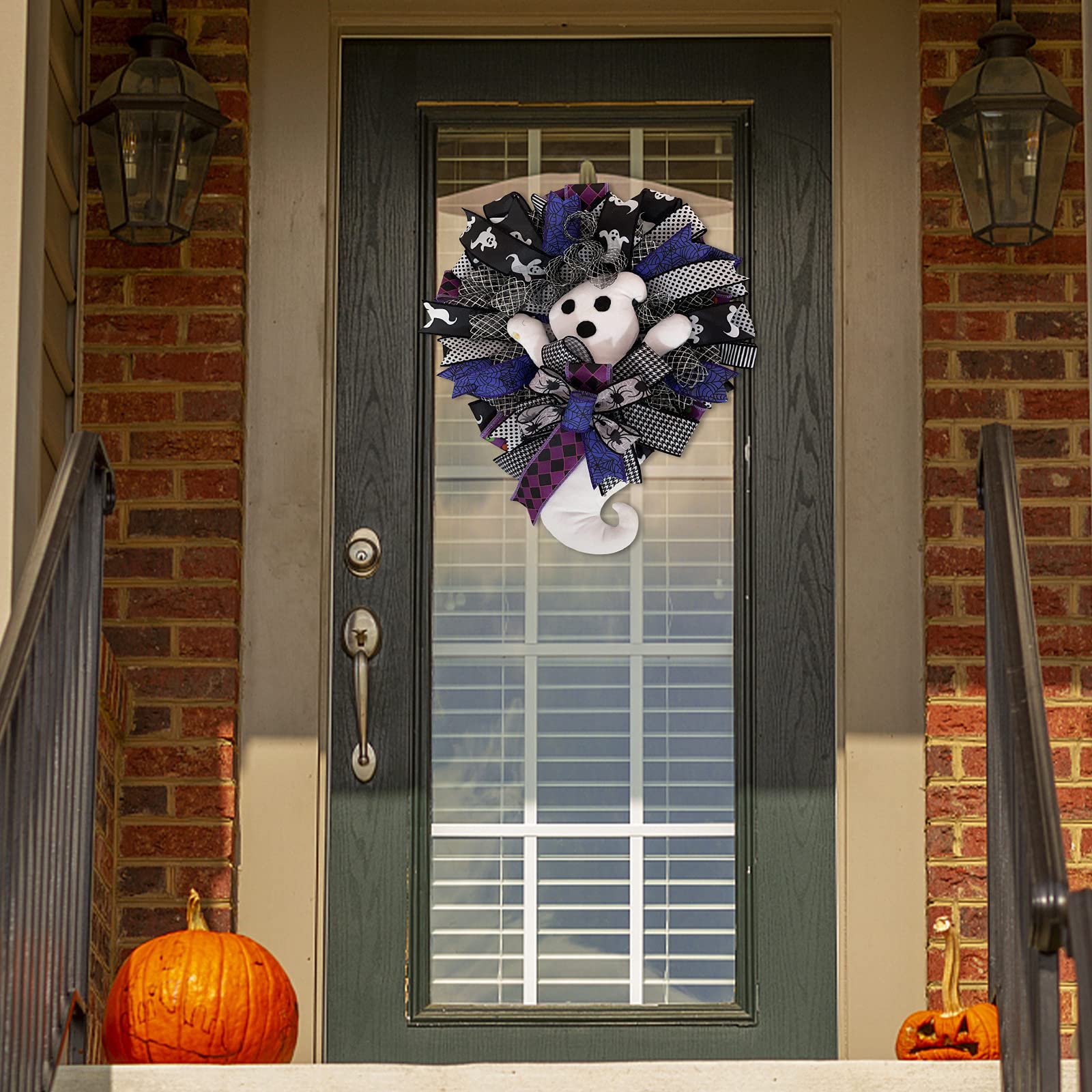 happy Halloweenアレンジリース❣️もこ❣️２つセット❣️ Amazon.com: CGKs6anmU Halloween Wreath Collection, Various