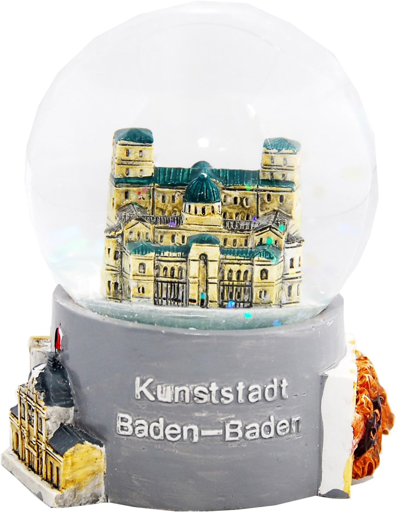 Minium Collection 30006 Souvenir Snow Globe Germany Kunststadt Baden-Baden