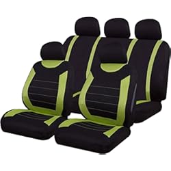 Fundas Asiento Camion Volvo Fh12 Sakura SS5294 Juego completo de fundas para asiento de coche, Verde