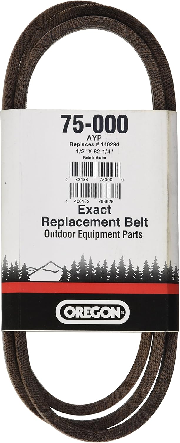 Oregon 75-000 Hydro Transmission Belt 1/2" by 82-1/4" Lawn Mower Belts