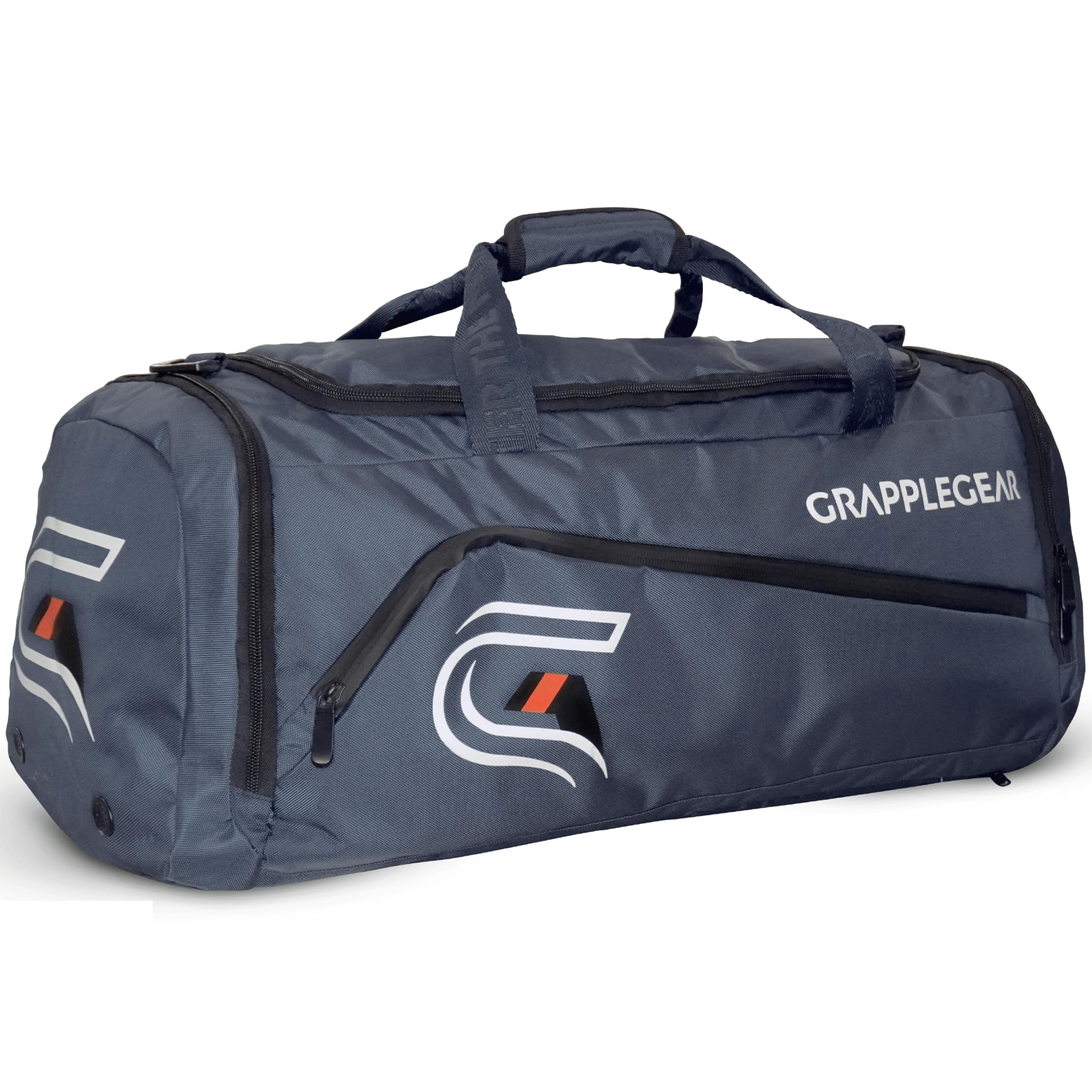 Bolsa de lona y mochila BJJ de alta resistencia en 1 – Bolsillo grande para Gi Sudoroso, Rashguard o zapatos – Bolsa de gimnasio perfecta para Jiu Jitsu brasileño, artes marciales, boxeo, 8