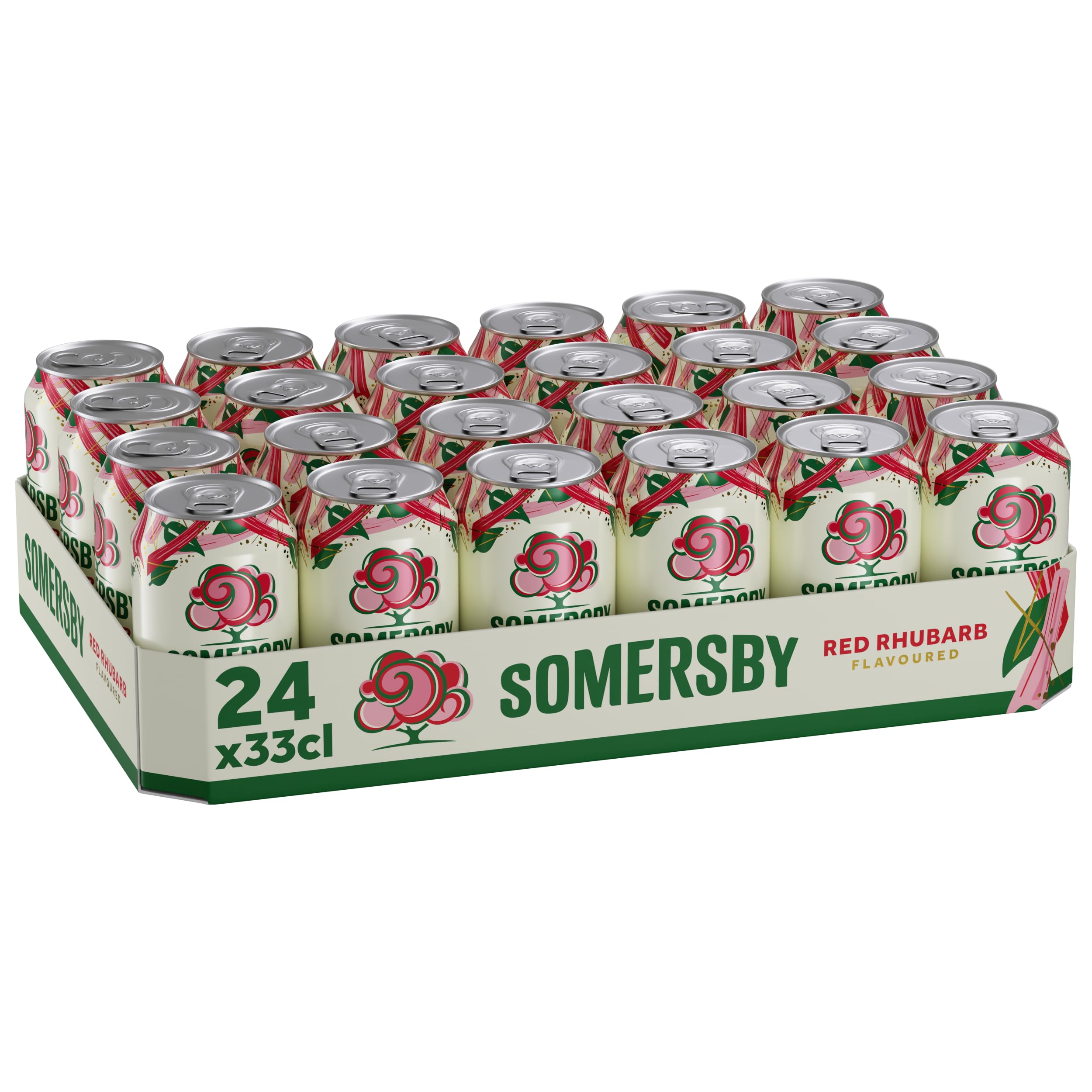 Somersby Red Rhubarb Cider Dose Einweg 24 x 0.33 L