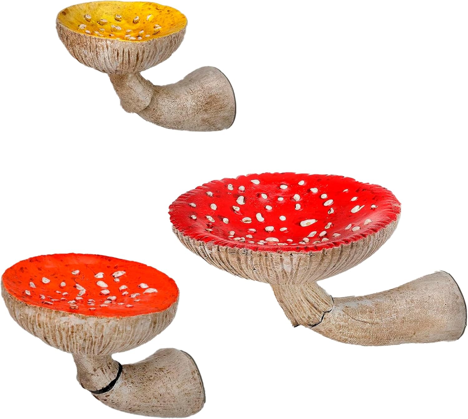 Decor Room Decor Bathroom Decor Mushroom Decor Shelves Bedroom Decor Wall Decor Living Room Decor Cute Room Decor Mushroom Shelf Shelves for Bedroom Wall Shelves (Sets of 3 Units)