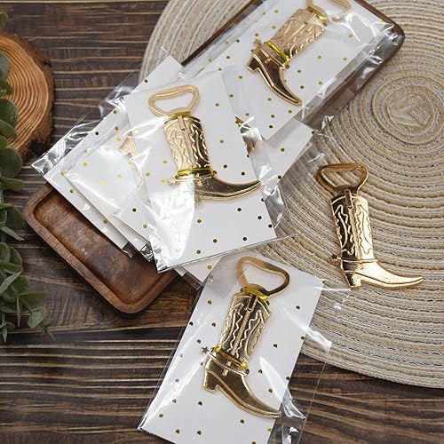 Miniatura 3 de 50 piezas de abrebotellas de botas vaqueras vaqueras occidentales, recuerdos de fiesta para baby shower, regalos para invitados, despedida de