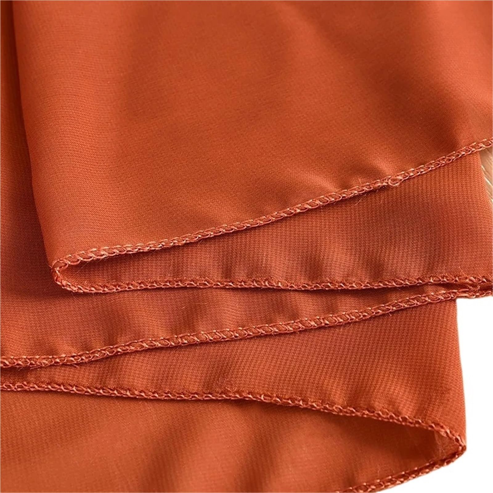 Tischrock Tischröcke Chiffon Halbtransparente Tischdecken for Hinterhof Hochzeiten Geburtstagsfeier Kuchen Abendessen Tischdekorationen(1PC Orange,70X183cm)