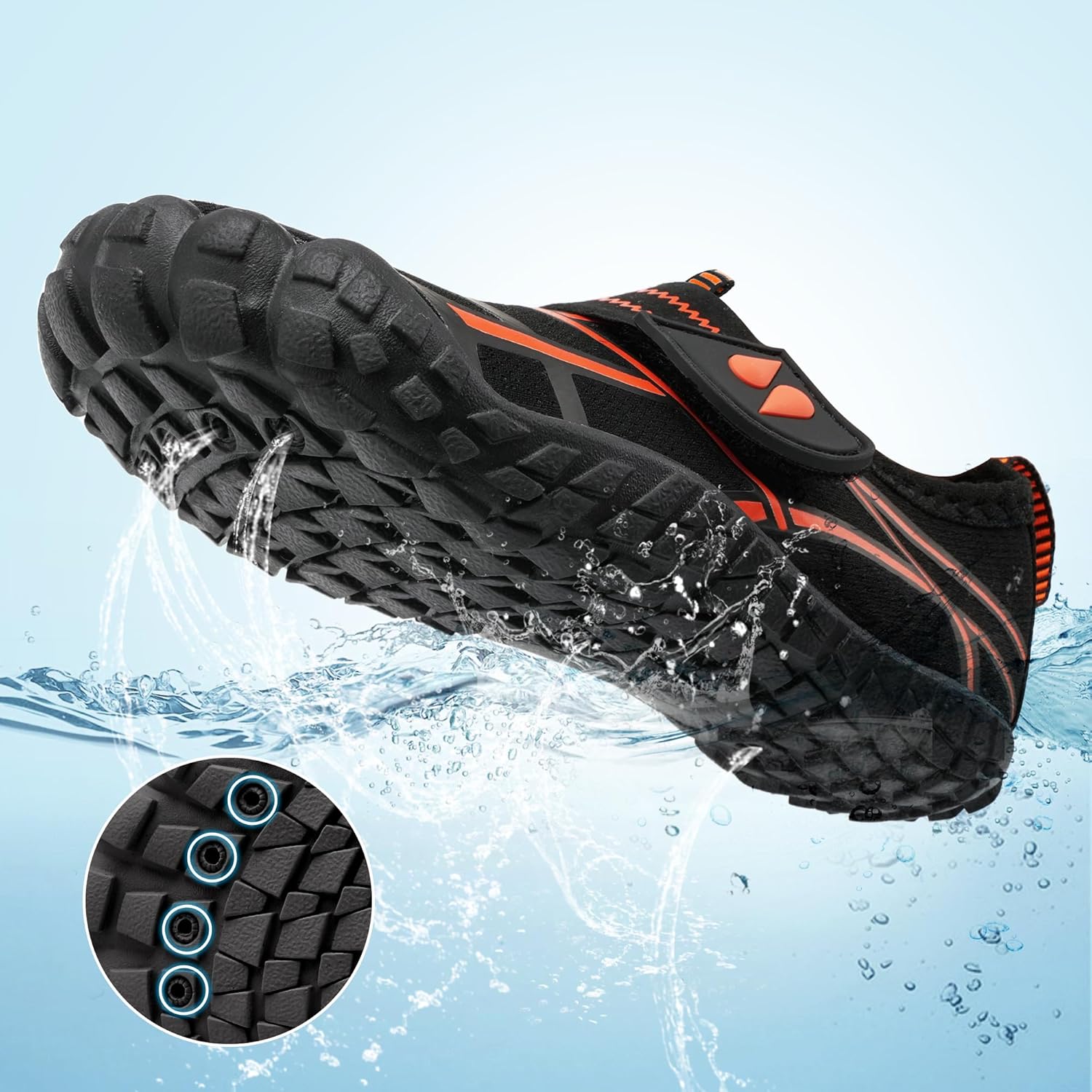 Stelle Kids Water Shoes Boys Girls Swim Hiking Aqua Socks Quick Dry Toddler Barefoot Shoes - Image 5