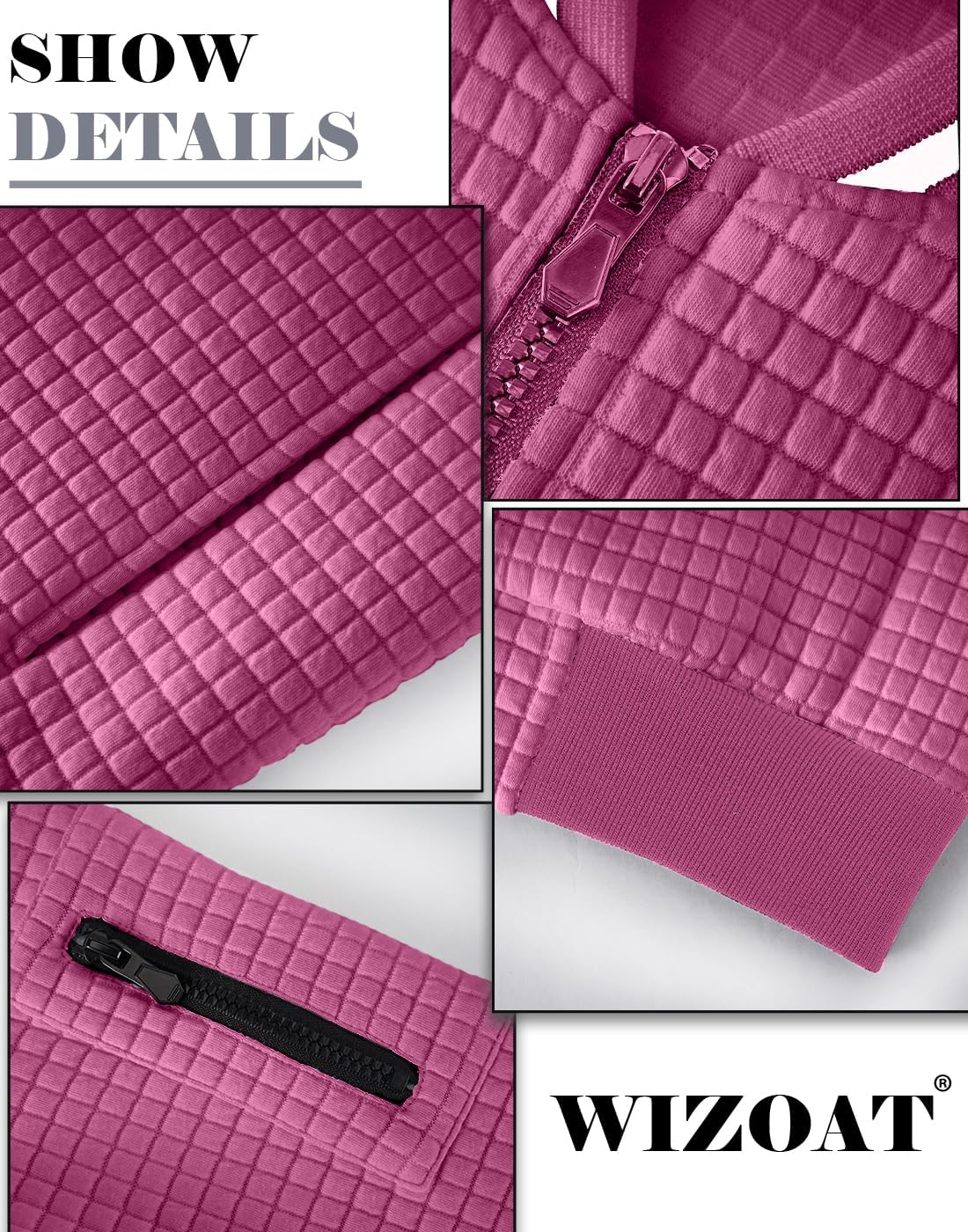 Mens Casual Jacket Lightweight Jacket Varsity Coat - Image 5