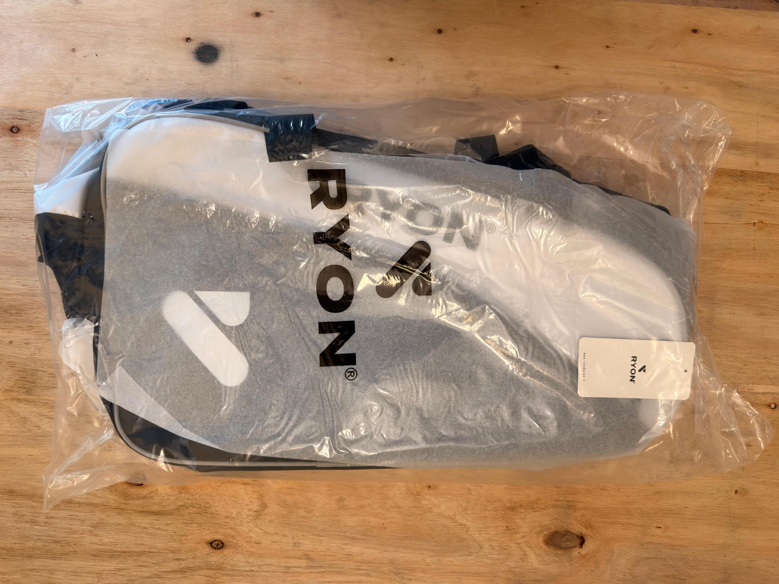 RYON Borsa Padel con Scomparti Termici, Porta Racchette, Utilizzabile anche come Zaino da Trekking