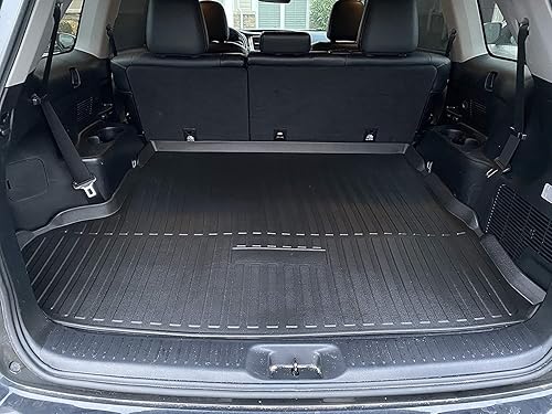 Forro de carga prémium para Toyota Highlander 2014-2019 100% de protección, alfombrilla de maletero de automóvil de ajuste personalizado,