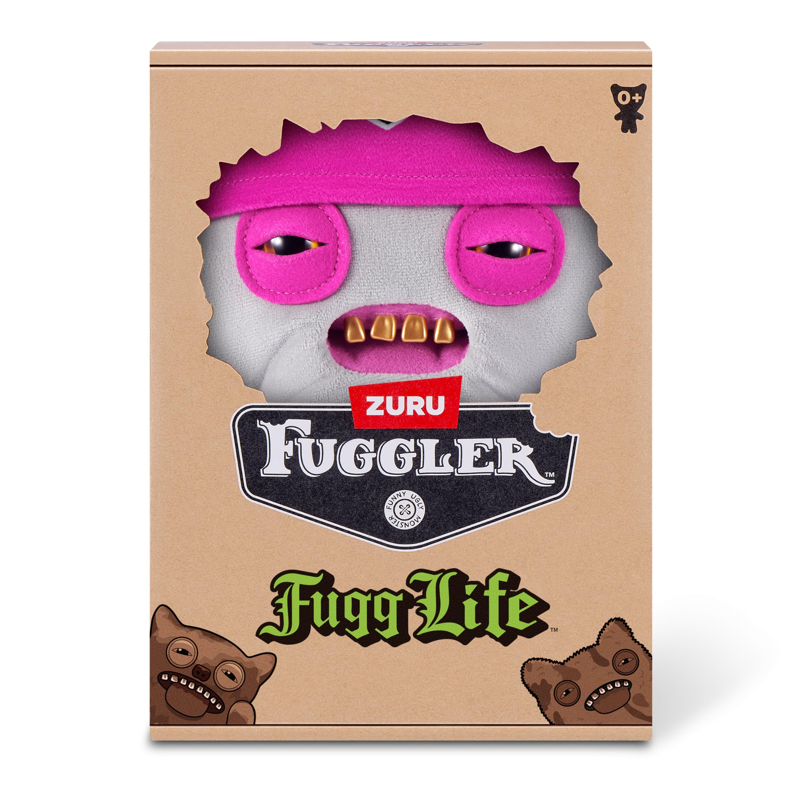 Fuggler 23 cm seria rdzeniowa 1-FUGG LIFE PLUSH 23 cm (Squidge Grey)