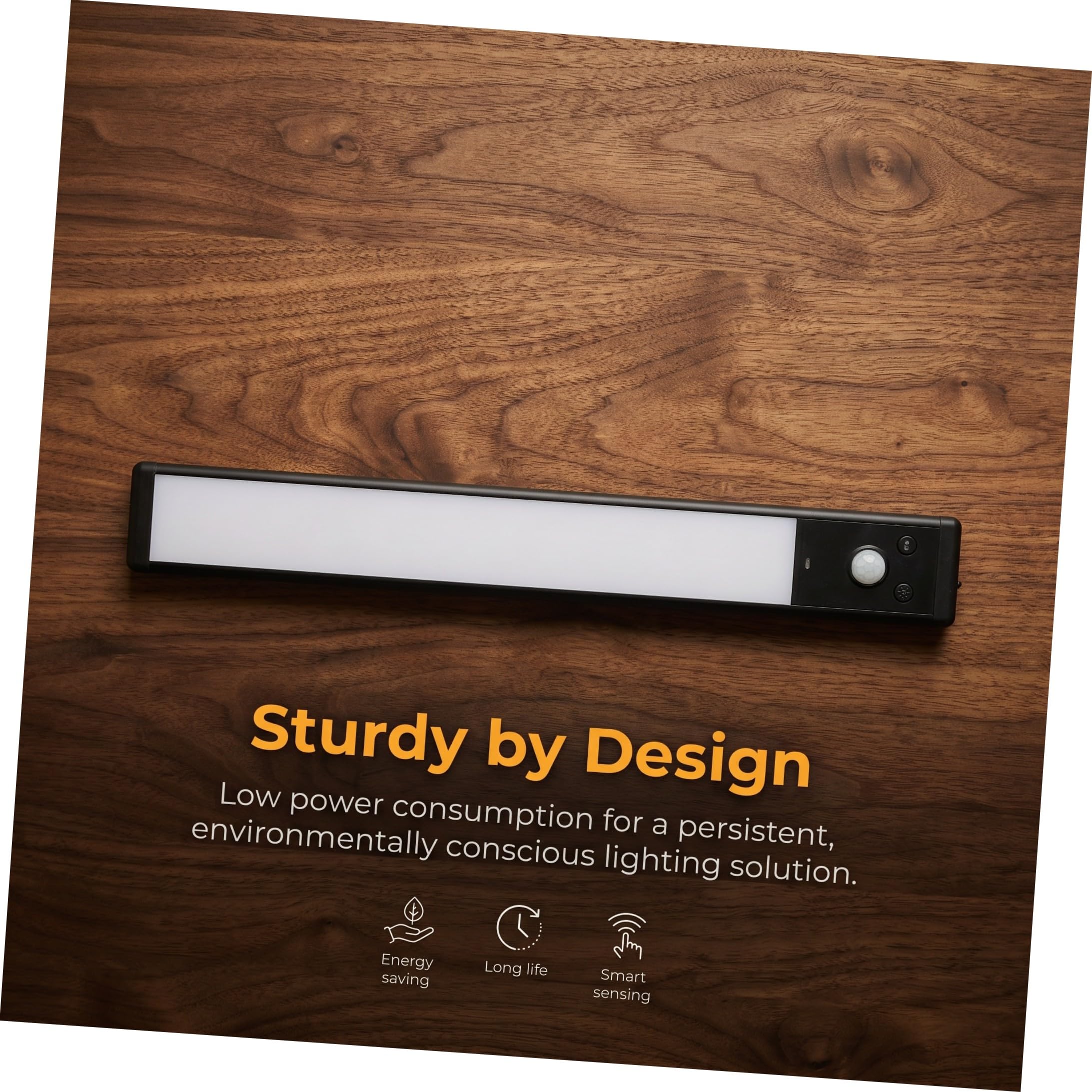 LALAFINA 4pezzi Luce Led Sensore Di Movimento Per i Mobili Illuminazione Ad Alta Luminosità Per Cucine Librerie Corridoi e Scale