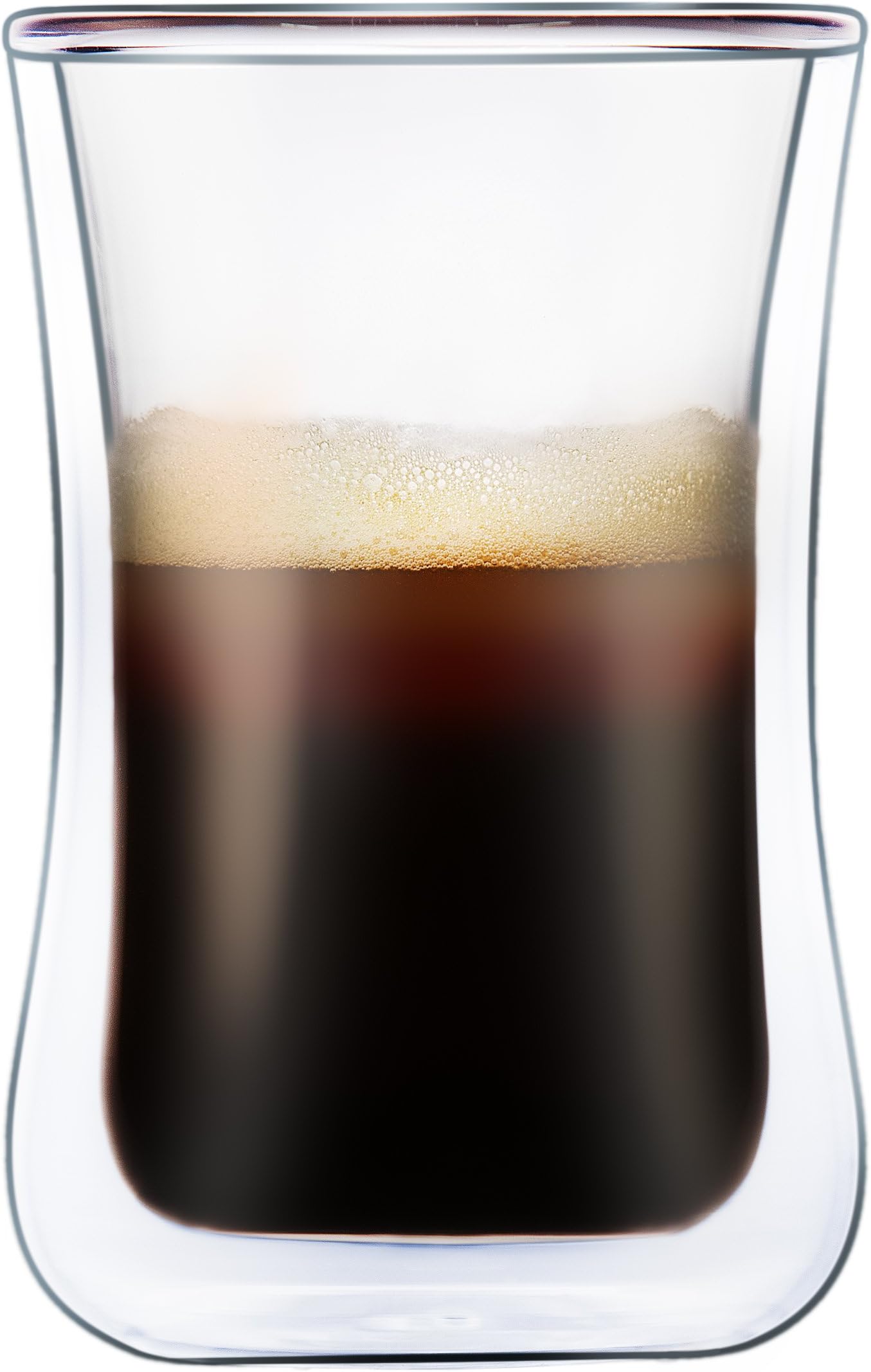 Double Walled Glass Coffee/Latte / Espresso/Tea Cup 3.4oz (8x Cups)