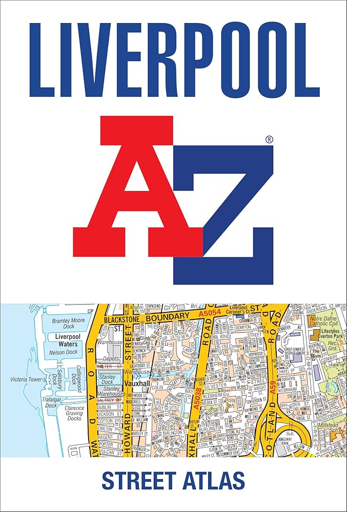 Liverpool A-Z Street Atlas: A–Z Maps: 9780008496395: Amazon