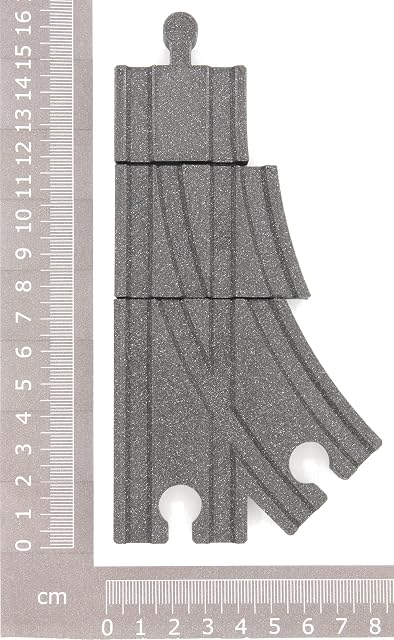 Foto 5 de 8 de Locorico - Aguja extraíble para tren de madera compatible con Brio (curva a la izquierda)