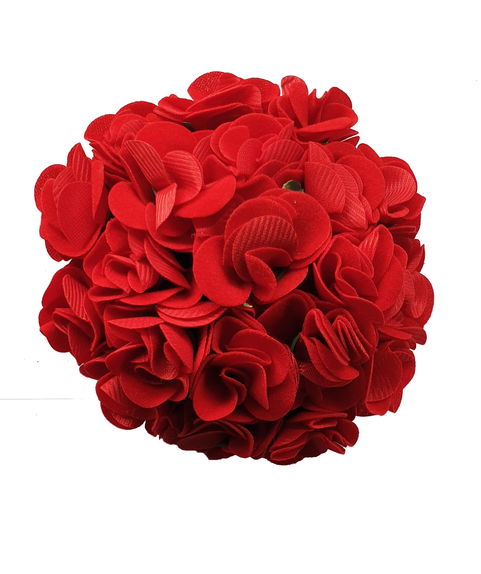 Foreign Holics Beautiful Artificial Fabric Hair Flower South Indian Veni Gajara Bun Making Hair Accessories for Women (M3) - Multicolor (B07P796FJF) Amazon Price History, Amazon Price Tracker