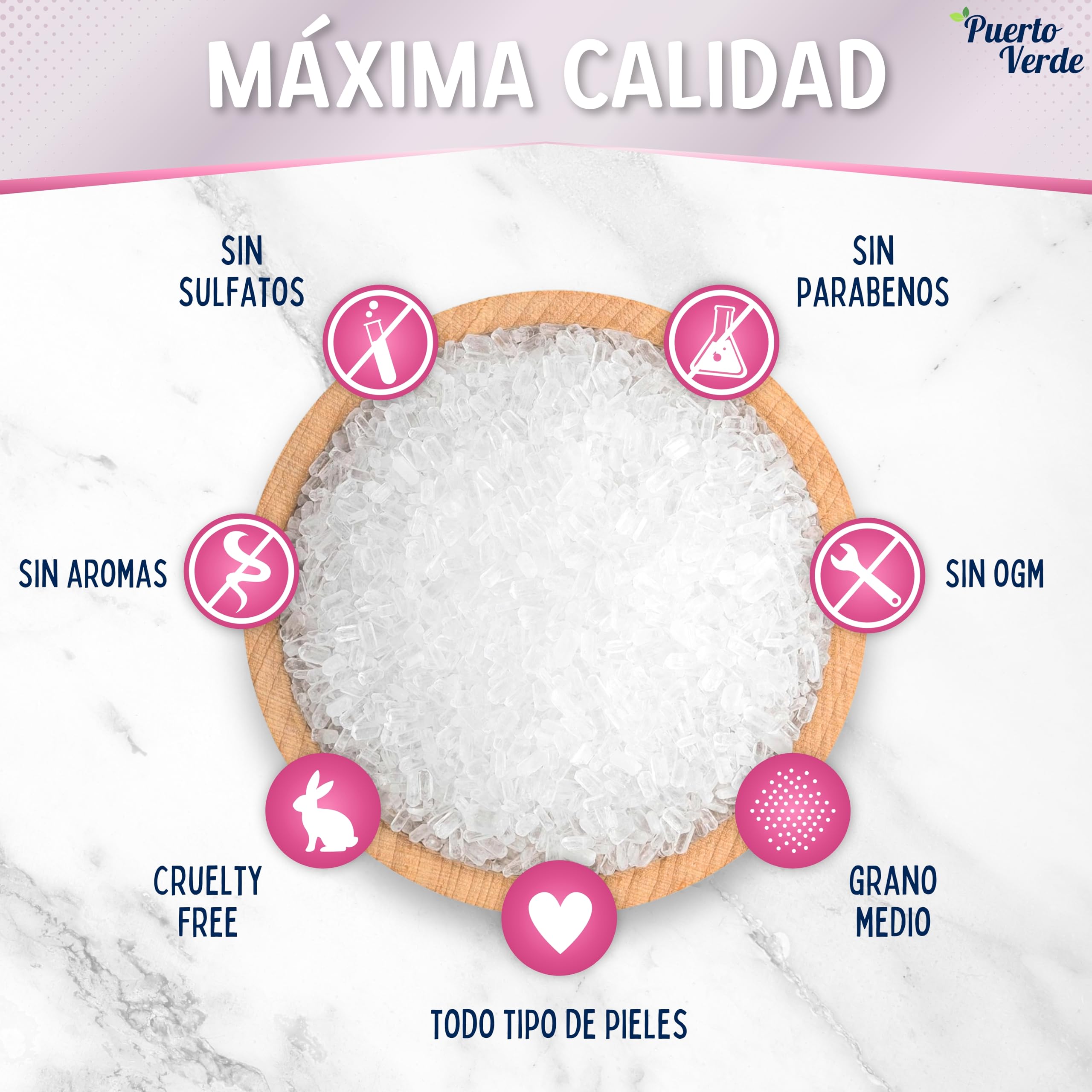 • Sal de Epsom Pura 2x9 Kg. Fuente Concentrada de Magnesio. Sal de Baño y Cuidado Personal. Sales Epsom de Rápida Disolución para Relajación Muscular y Buen Sueño. Producción Española.