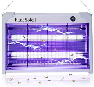 PluieSoleil Fly Insect Killer UV Light,Mosquito Killer Lamp Bug Zapper,Fly Zapper 20W Electric Fly Killers for Home Garden Commercial Kitchen
