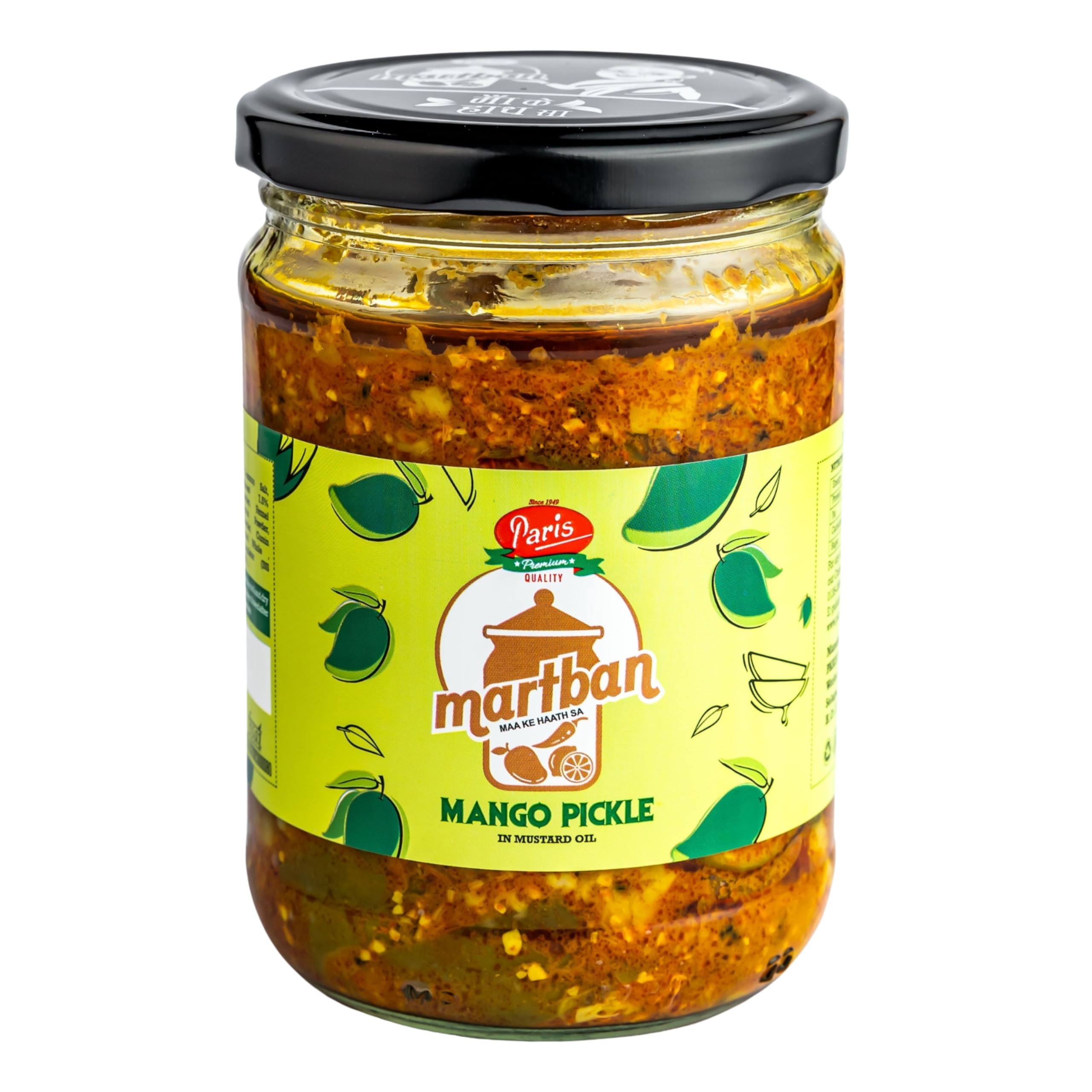 Paris martban Mango Pickle Traditional Punjabi Achar in Mustard Oil Classic Punjabi Recipe (500g) (B0DCW3SBGJ) Amazon Price History, Amazon Price Tracker