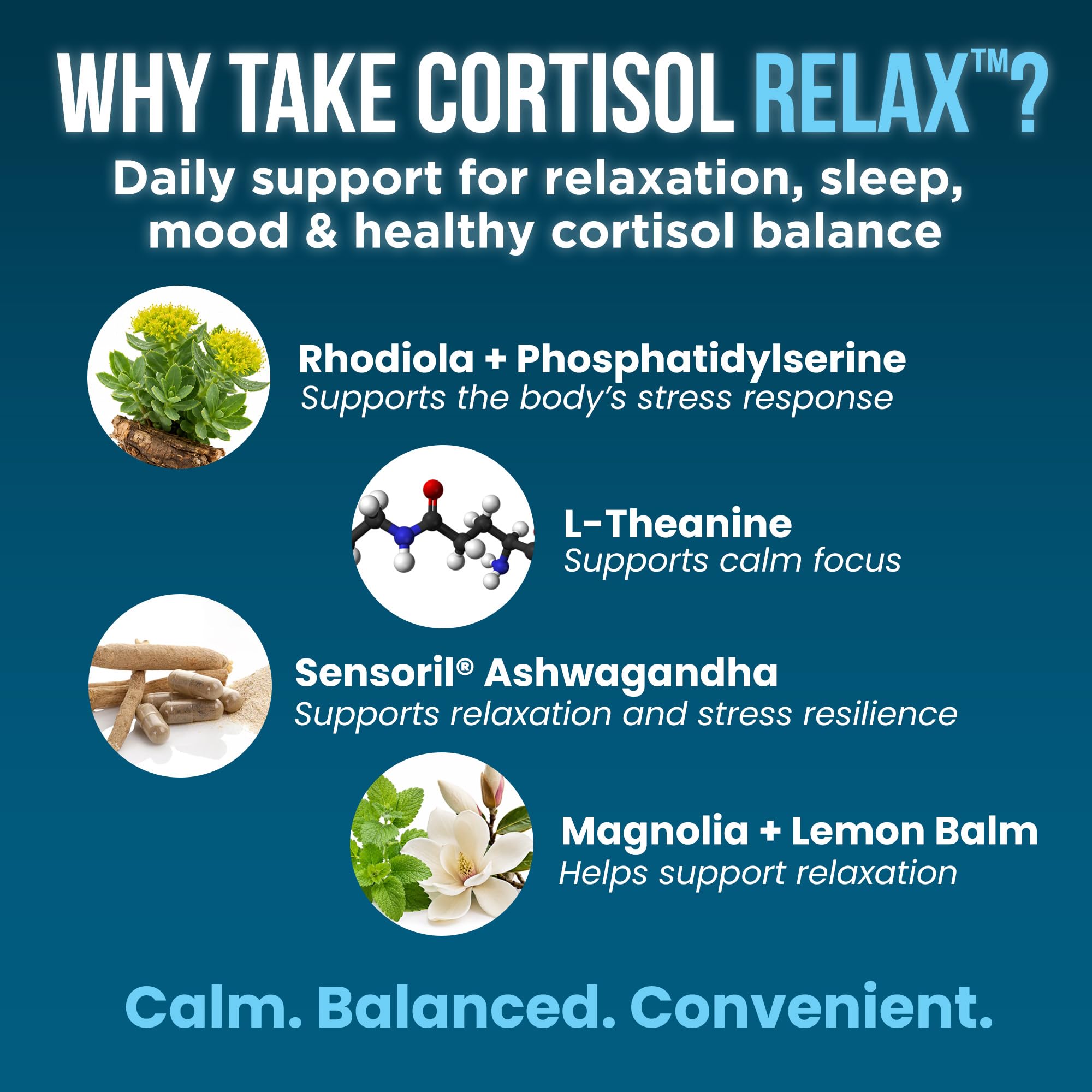 OmniBiotics Cortisol Supplement for Women and Men - High Cortisol Manager with Ashwagandha, L-Theanine, Magnolia Extract, Phosphatidylserine to Support Relaxation, Calm, Detox - 60 Vegan Capsules — Amazon image 7