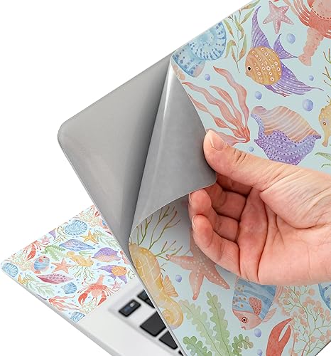Miniatura 6 de icolor - Adhesivo personalizado para portátil, calcomanía universal de vinilo para portátil de 12, 13, 13.3, 14, 15, 15.4 y 15.6 pulgadas, protector
