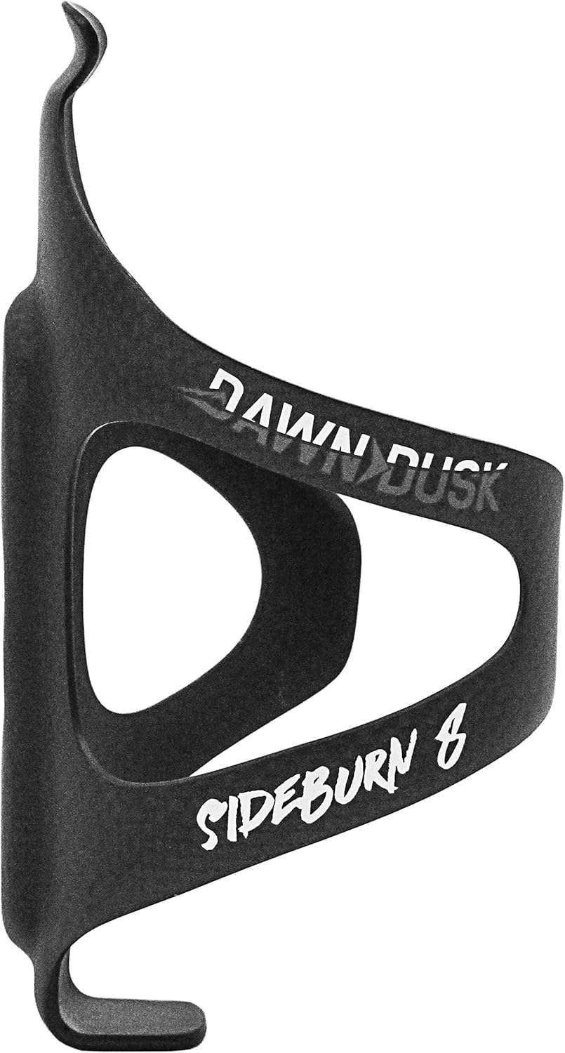 Dawn to Dusk Sideburn 8 Carbon Water Bottle Cage for Gravel and Mountain Bikes