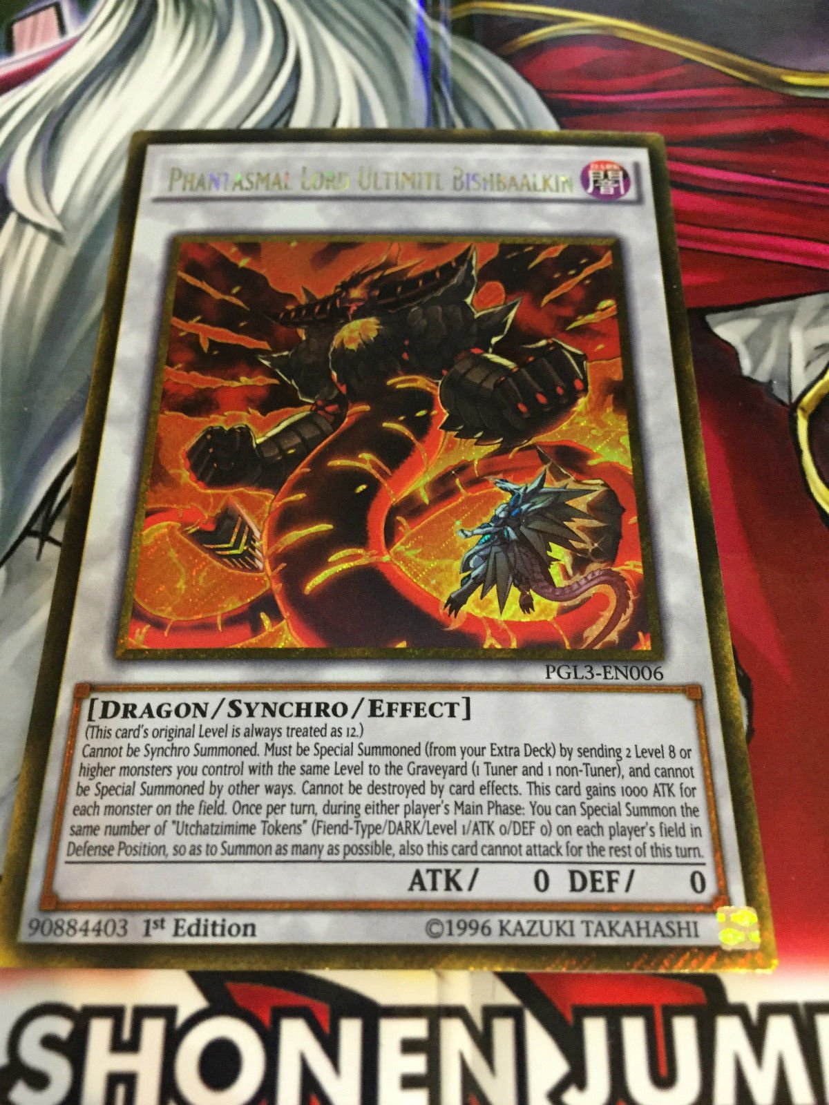 Amazon.com: Yugioh Phantasmal Lord Ultimitl Bishbaalkin PGL3