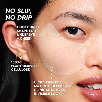 Glow Recipe Vitamin C Brightening Toner Pads - Korean Vitamin C Face Pads for Dark Circles Under-Eye and Cheeks - Light Face Exfoliator - Niacinamide, Caffeine, Guava - Fragrance-Free (60 Count)