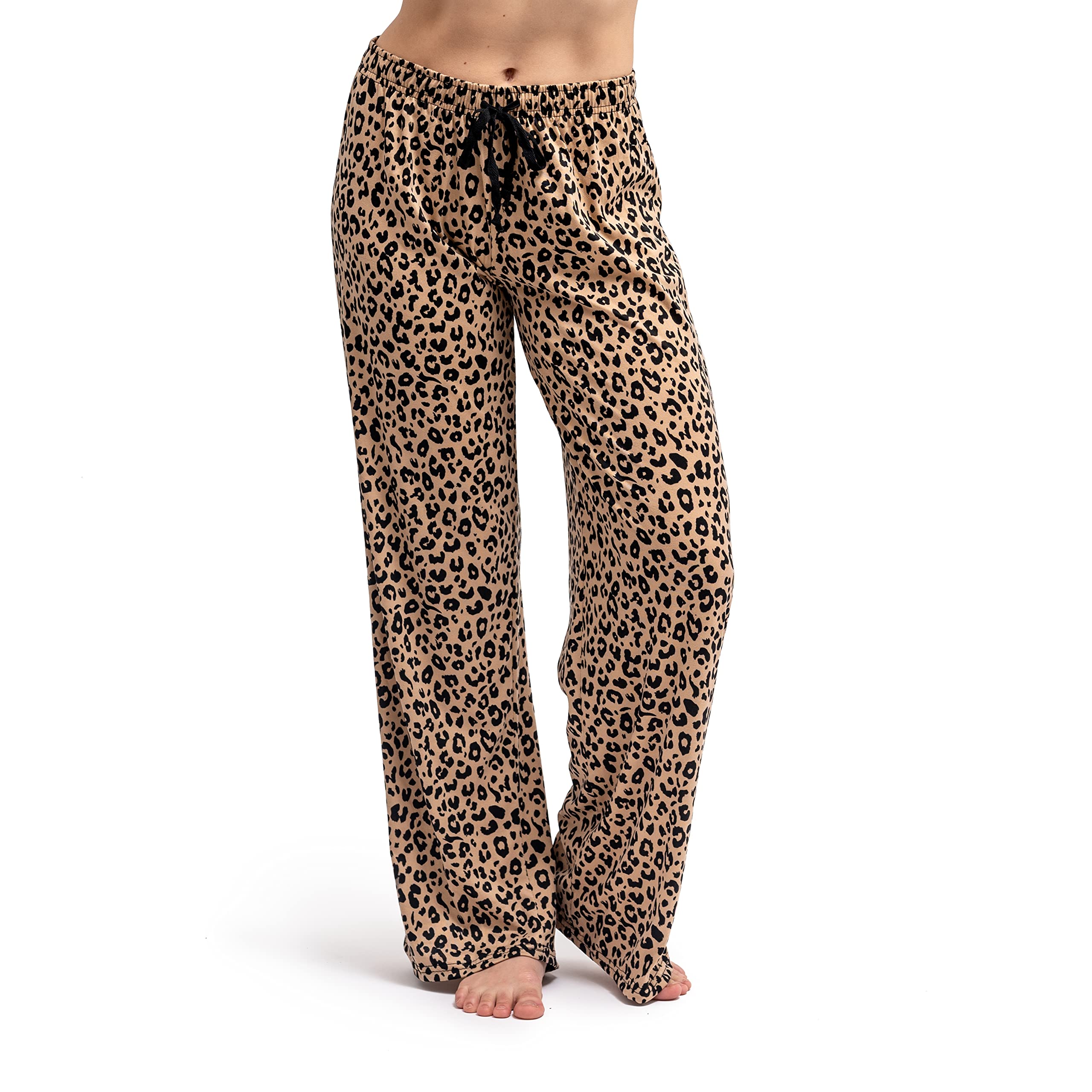 Hello MelloSignature Lounge Pants Womens Soft Pajama Bottoms Elastic Waistband Drawstring Tie