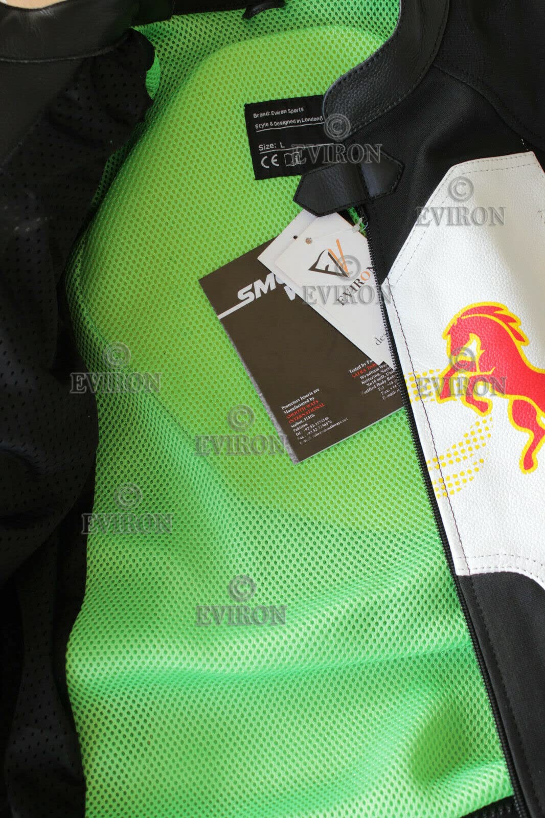 Redbull Combinaison de moto en cuir 2 pièces Veste et pantalon