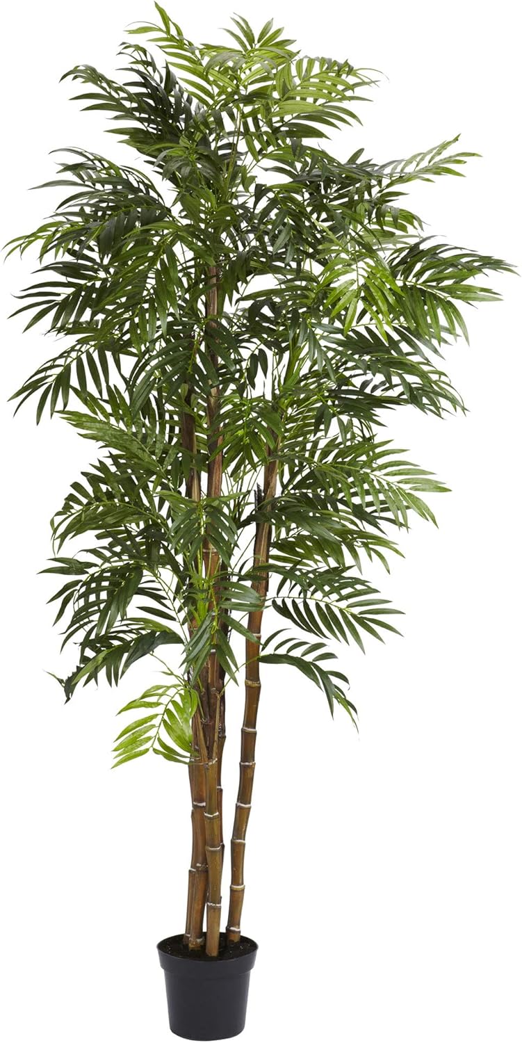 Nearly Natural 6ft. Bella Palm Silk Tree
