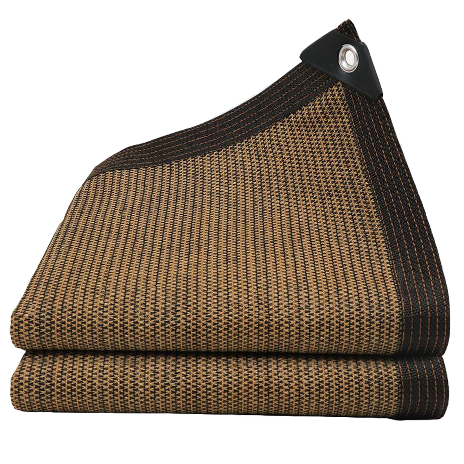 GJZQDKX 4x9m Outdoor Shade Netting - 85% UV Protection, Brown Canopy with Grommets for Patio, Carport, Pool, Garden, Sunblock, Privacy Screen, Weather Resistant