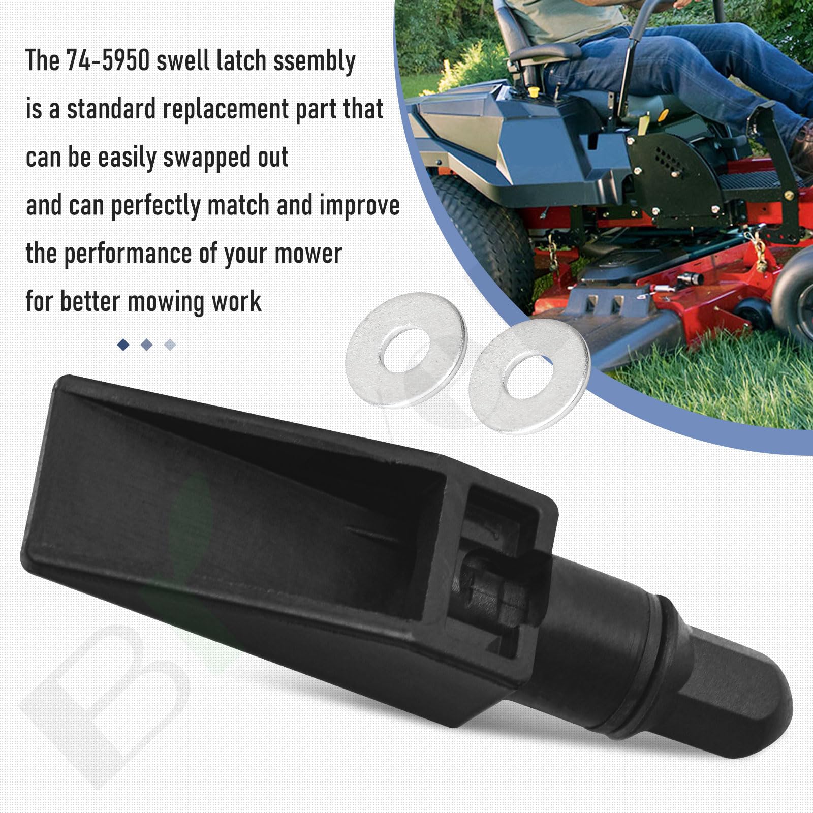 Amazon.com : Braveboy 74-5950 Swell Latch Compatible with Exmark