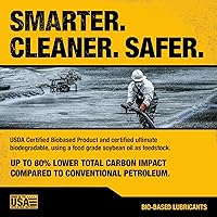 Vista 9 de DEWALT – Aceite biodegradable para barra y cadena – Verde, ecológico, no tóxico, lubricante profesional para motosierra – Aceite ultralimpio