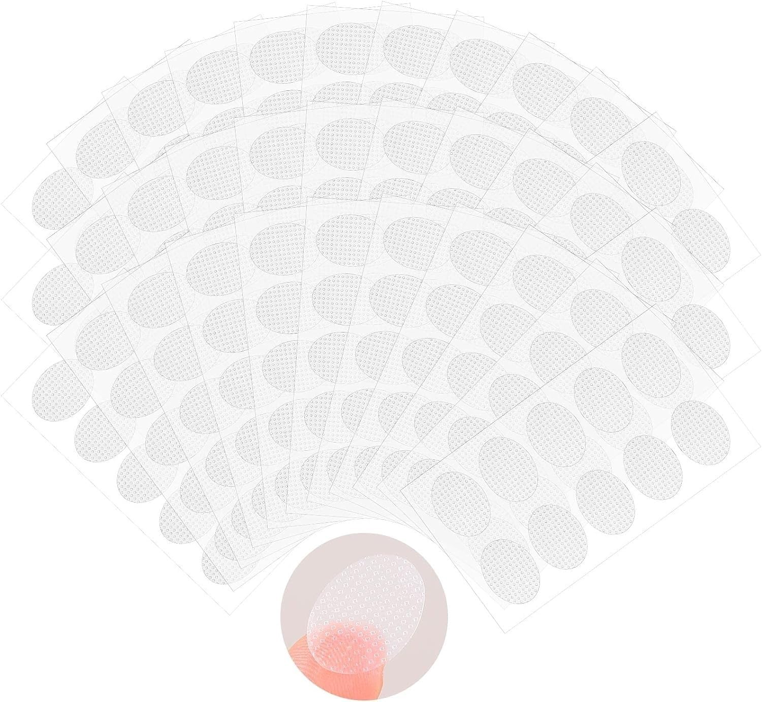 Joynest The ORIGINAL Ear Lobe Support Patch for Pierced Ears – Pack of 50 Eliminates the Look of Torn or Stretched Piercings - Protects Healthy Ear Lobes from Tearing