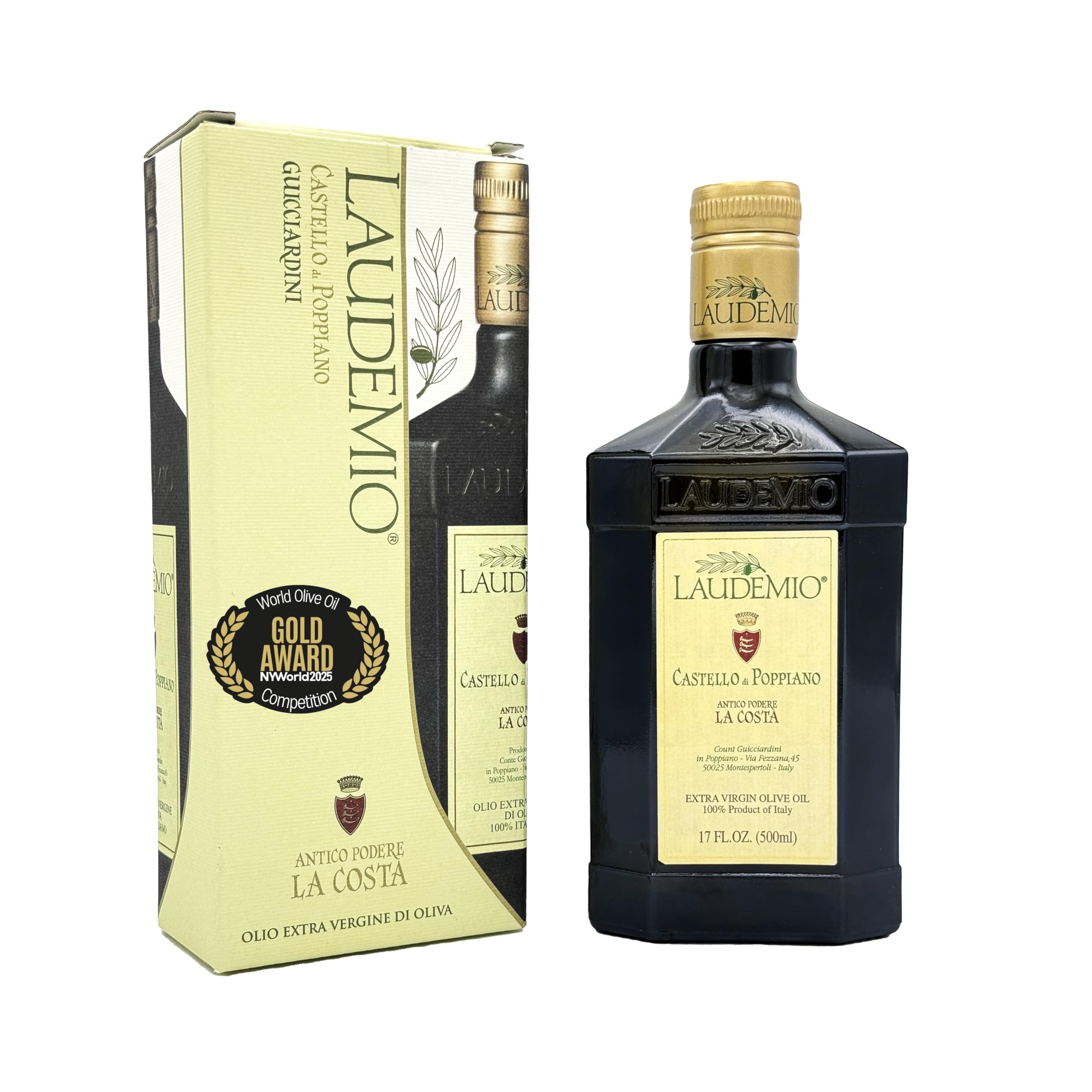 Amazon.com : Laudemio Poppiano Guicciardini – Extra Virgin Olive