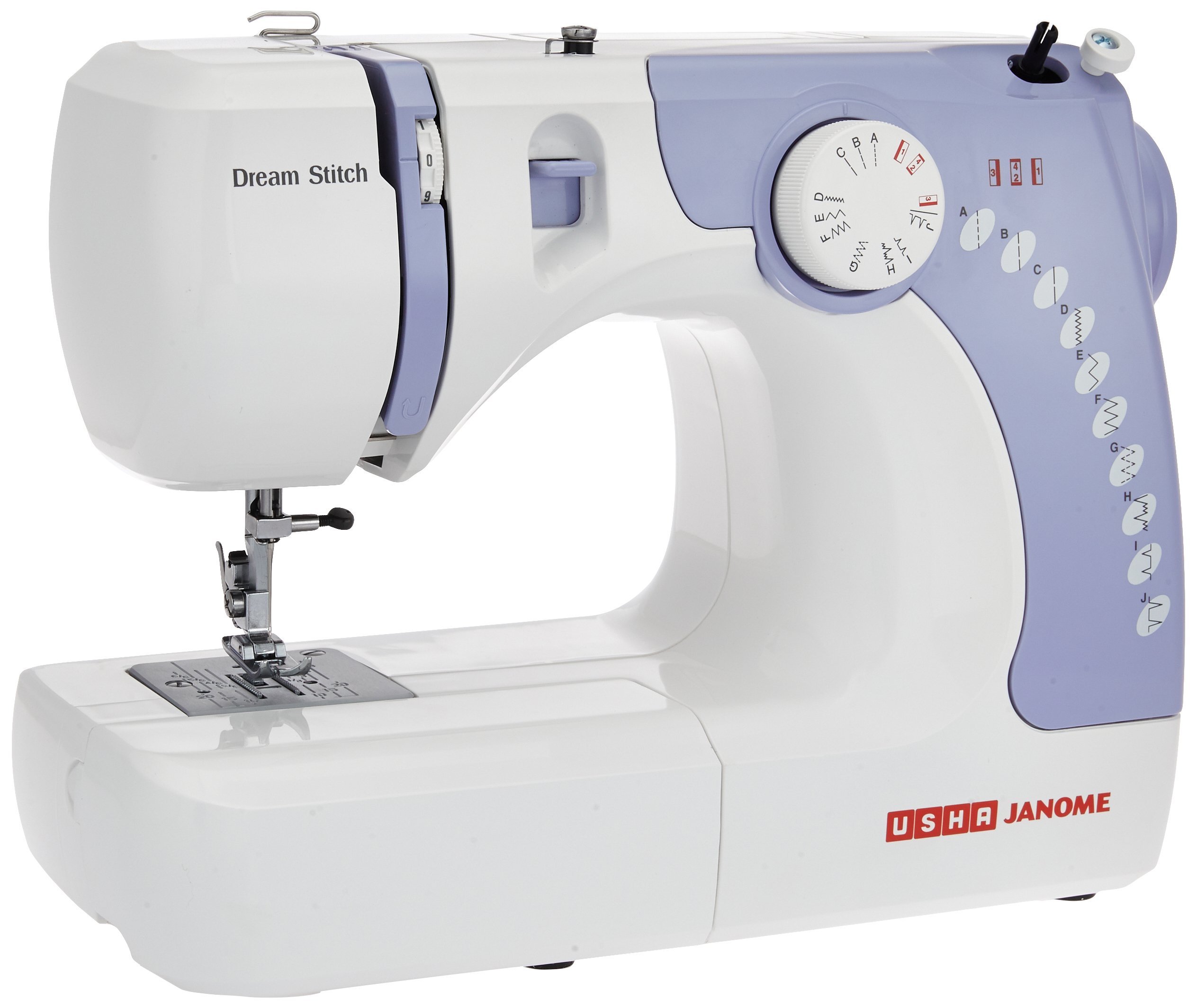 Usha Janome Dream Stitch Automatic Zig-Zag Electric Sewing Machine 