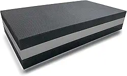Step de EVA Slim 52x28x10cm Academia Exercícios Aeróbicos Fitness (Cinza)