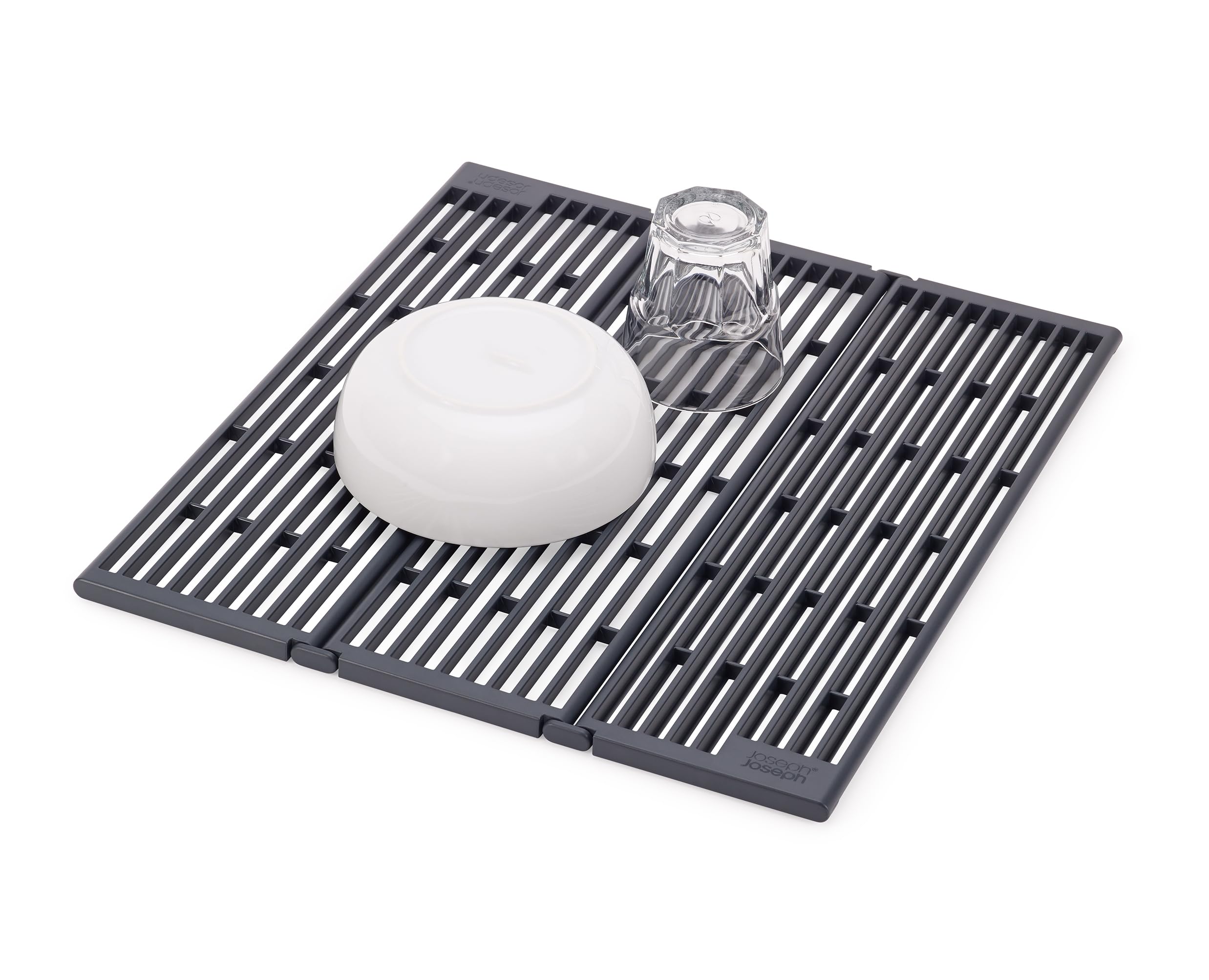 Égouttoir Pliable Joseph Joseph pour Évier - Design Compact et Antidérapant